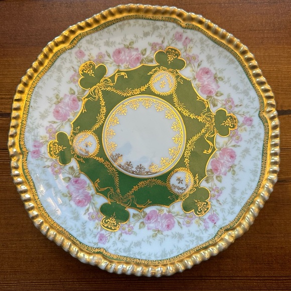 Imperial Crown Porcelain Other - Imperial Crown China hand painted 10” plate